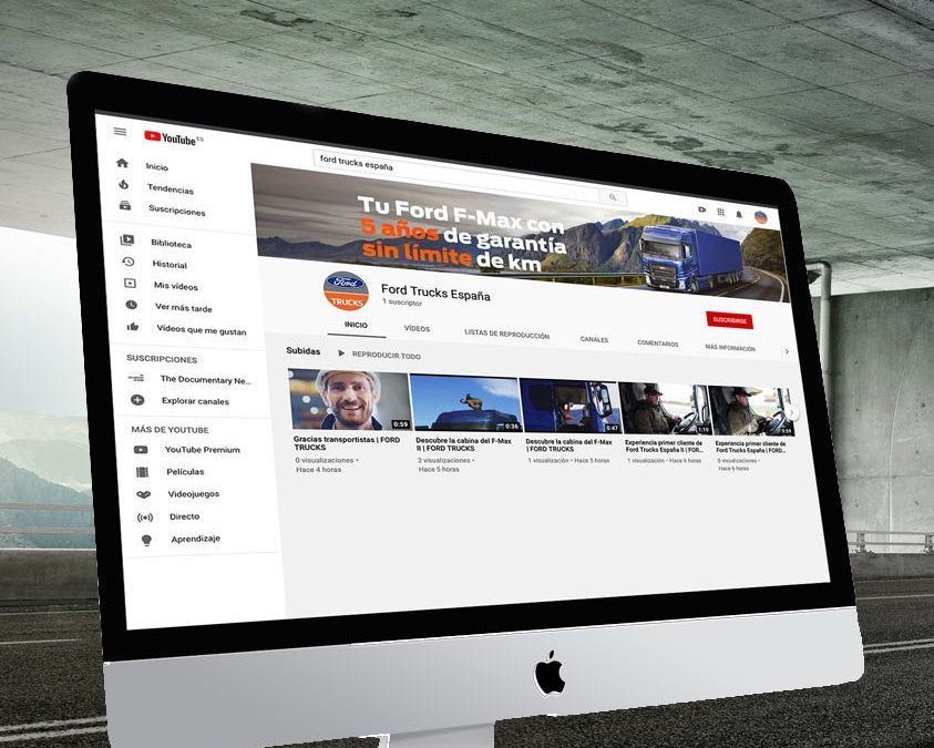 Ford Trucks España lanza su nuevo canal de Youtube