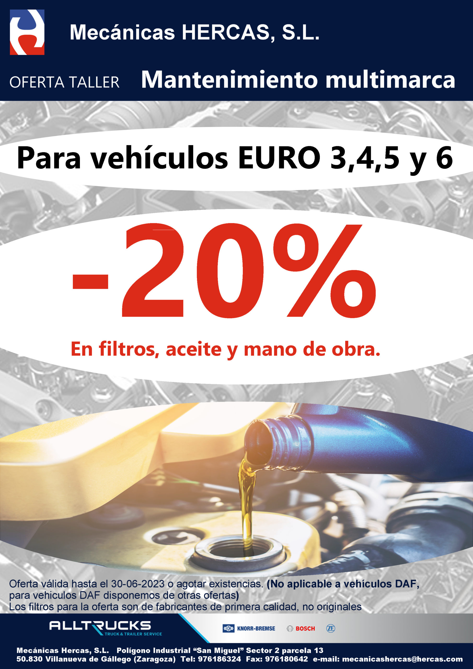 Mantenimiento multimarca para camiones