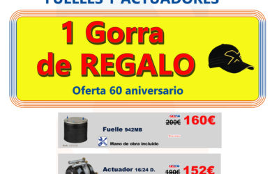 Fuelles de suspensión y actuadores de freno