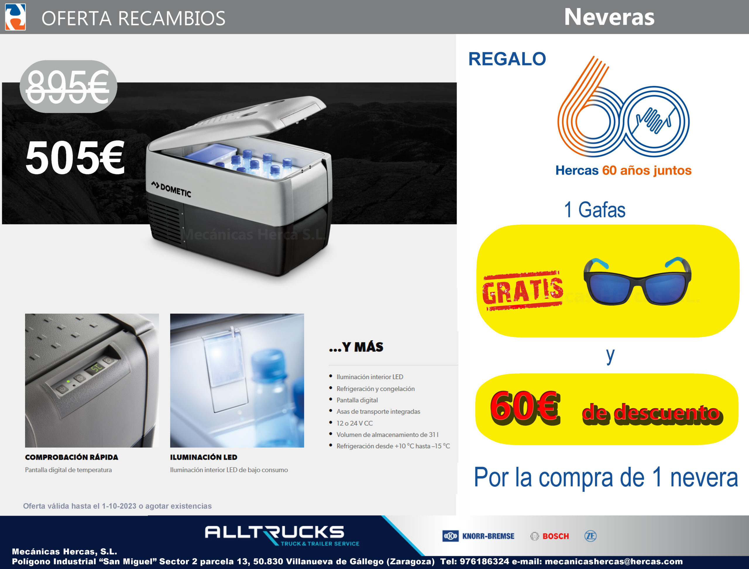 Promoción de neveras portátiles