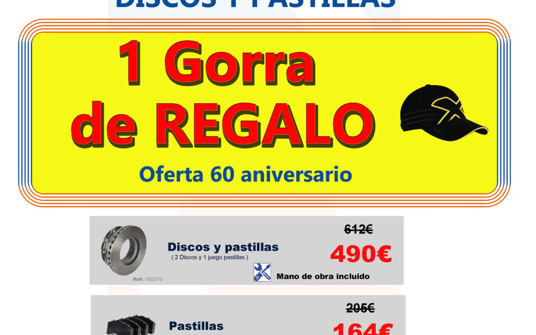 Discos y pastillas de freno