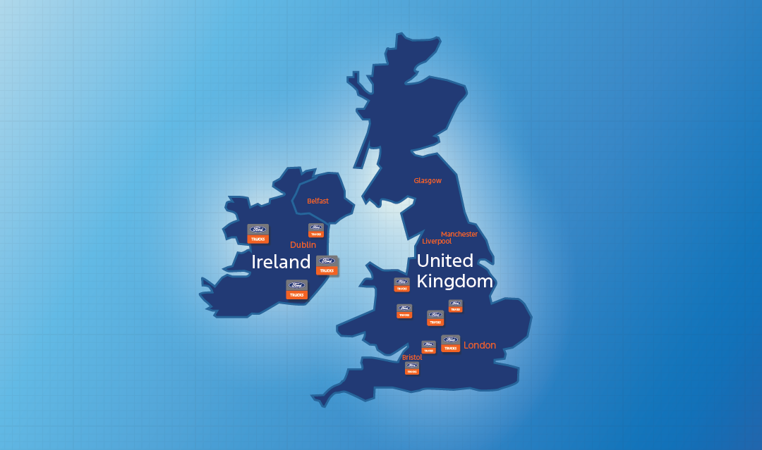 FORD Trucks se expande a Reino Unido e Irlanda